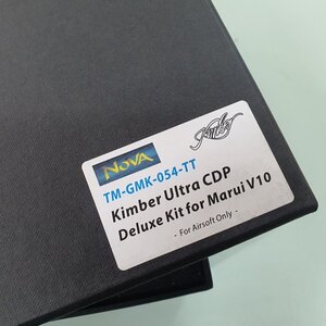 Nova Ultra Kimber CDP CNC Stainless Steel Slide + Aluminum Frame for Tokyo Marui V10 Airsoft GBB series